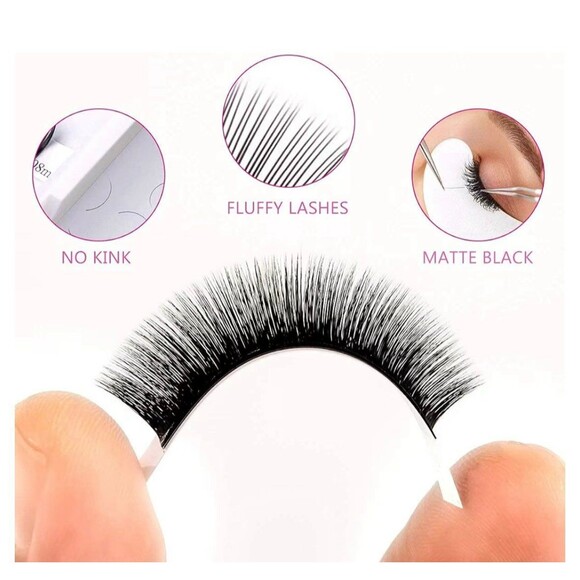 Eyelash Extension Set - Rapid Volume Lash Extensions - Picture 7 of 8